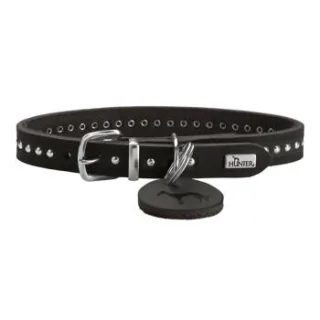 Hunter Halsband Aalborg Style schwarz 37 cm
