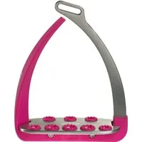 VEREDUS Steigbügel Steel1 Pink - 1 Paar
