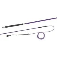 FLECK Longierpeitsche Nylongespinst, Wickelgriff 200 cm - lila