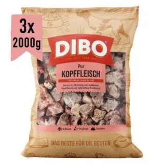 DIBO Frostfutter Kopffleisch 3x2 kg