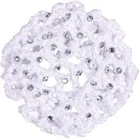 QHP Haarnetz Diamond - weiß