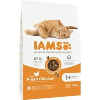 IAMS Advanced Nutrition Trockenfutter Katze, Adult ab 1 Jahr, Geflügel 2x10 kg