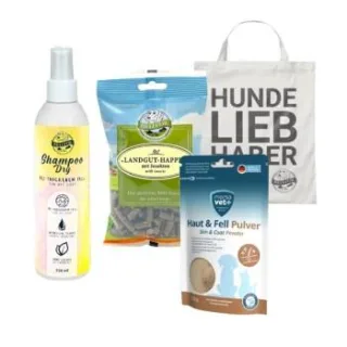 Bellfor Körperpflege-Sparset für Hunde mit trockenem Fell