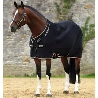 Horseware Ireland Rambo Airmax Cooler, Navy/Thunderstorm Grey & Silver, 145 cm - 1 Stk