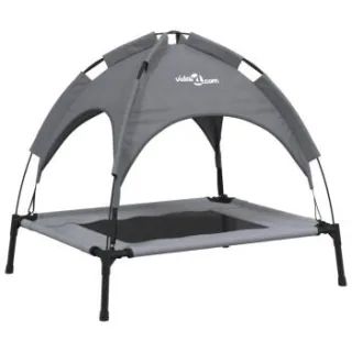 VidaXL Hundebett anthrazit 62 cm, 72 cm, 62 cm