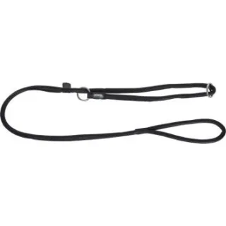 Kerbl Rundleder-Schlupfleine Roma schwarz 170cm, 8mm