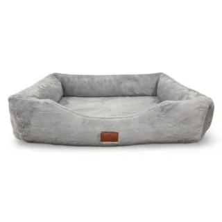 Petliving orthopädisches Hundebett Lina extra weich hellgrau XL