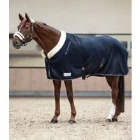 Waldhausen Fleecedecke modern rosé, nachtblau/roségold - 135 cm