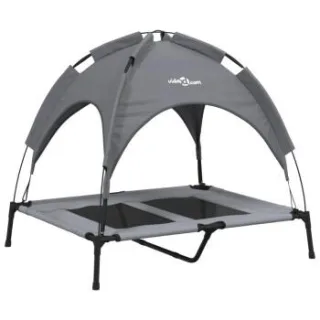 VidaXL Hundebett anthrazit 77 cm, 85 cm, 77 cm