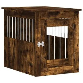 VidaXL Hundekäfig im Möbel-Stil dunkelbraun 75 cm, 55 cm, 65 cm