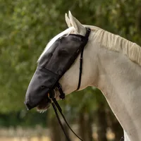 BUSSE Fliegenmaske RIDING PLUS, schwarz - COB