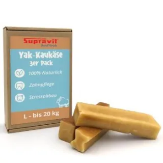 Supravit Yak Kaukäse - für Hunde 3xL