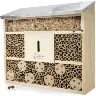 WILDLIFE HOME Wildbienen-Villa mit Metalldach