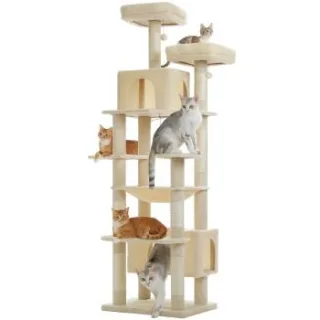 Pawz Road XXL Kratzbaum stabil 205 cm Beige