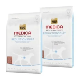 SELECT GOLD Medica Reduktionsdiät Geflügel und Kartoffel 2x10 kg