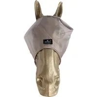 Kentucky Horsewear Fliegenmaske Classic ohne Ohren beige - Cob/VB