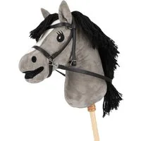 QHP Gebisslose Trense Hobby horse, schwarz - 1 Stk