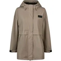 PIKEUR Regenponscho, mokkacreme - L/XL