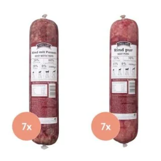 Simple BARF Rind-Paket 14x1 kg