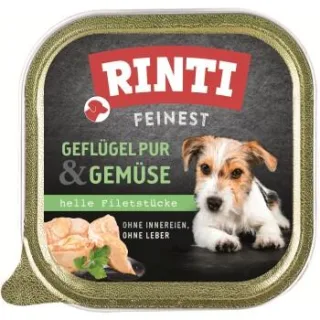 RINTI Feinest Adult Geflügel pur und Gemüse 44x150 g