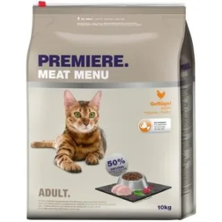 PREMIERE Meat Menu Trockenfutter Katze Adult Geflügel 10 kg