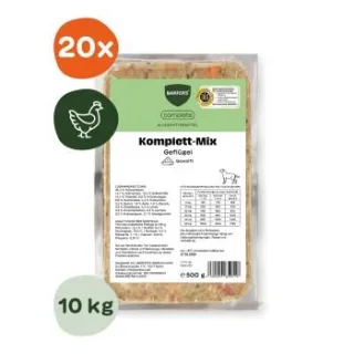 BARFER'S Komplett-Mix Geflügel 20x500 g