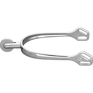 Sporen Ultra Fit Edelstahl rostfrei 30 mm abgerundet m.Rad #5