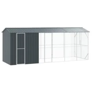 VidaXL Vogelgehege 2,1 m, 6,4 m, 2,47 m
