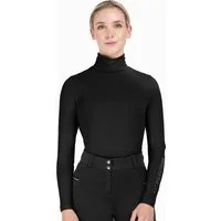 E·L·T Rollkragenshirt Trento, schwarz - L