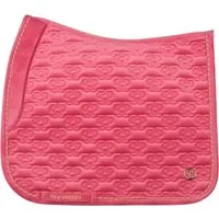 PS of Sweden Dressurschabracke Velvet Monogram scarlet pink - FULL