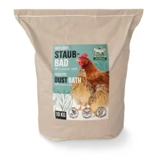 AniForte FarmLife Staubbad 10kg – Zeolith Einstreu für Hühner, Wachteln & Geflügel