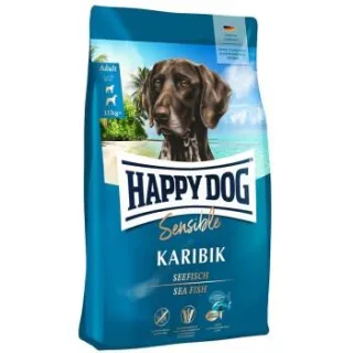 HAPPY DOG Sensible Trockenfutter Hund Adult, Karibik 11 kg