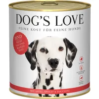 Dog's Love Hunde Nassfutter ADULT RIND - 800 g
