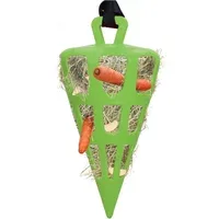 Hofman Animal Care Heukarotte 'Hay Slow Feeder Fun & Flex Carrot' - Grün