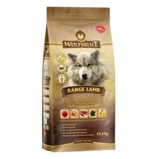 WOLFSBLUT Trockenfutter Hund Range Lamb Adult 2x12,5 kg