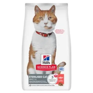 Hill's Science Plan Trockenfutter Katze, Adult, Sterilised mit Lachs 7 kg