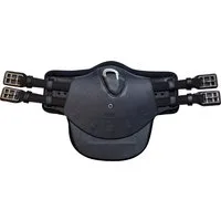 Stübben Equi-Soft Stollenschutzgurt schwarz ohne Polster - 145 cm