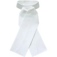 E·L·T Plastron Herren, weiß - 1 Stk