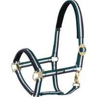 ESKADRON Halfter WB - racinggreen-white-navy
