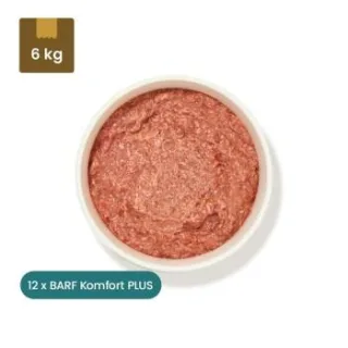 haustierkost.de BARF Komfort PLUS Huhn 12 x 500 g - BARF Frostfutter für Hunde
