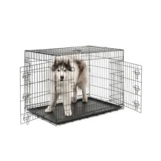 Lionto Hundetransportkäfig Tiertransportbox Hundebox Größe (S) 45x31x36 cm XXL
