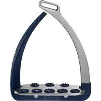 VEREDUS Steigbügel Steel1 Blue Navy - 1 Paar