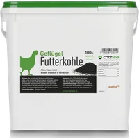 CharLine Futterkohle-Granulat für Geflügel - 4 kg