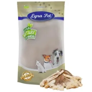 Lyra Pet Kaninchenohren mit Fell 1 kg
