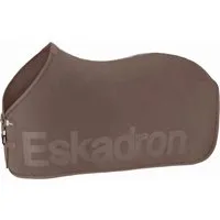 ESKADRON Abschwitzdecke FLEECE STAMP, graubraun - M