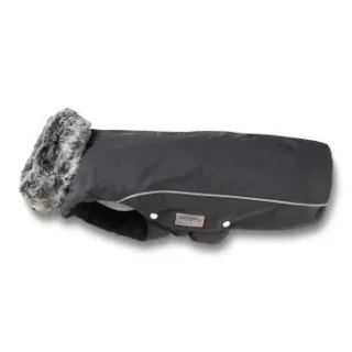 Wolters Winterjacke Amundsen Dackel Jacke Hundejacke schwarz 40 cm