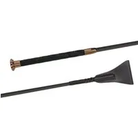 FLECK Springstock SilkTouch PREMIUM Coffee/schwarz - 50 cm