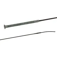 FLECK Dressurgerte grau - 100 cm