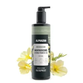 ALPHAZOO Premium Nachtkerzenöl für Hunde 500 ml
