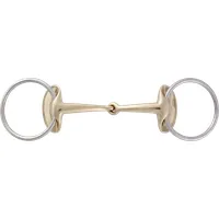 Stübben STEELtec Golden Wings Trense "Sweet Kupfer" einfach gebrochen - 13,5 cm